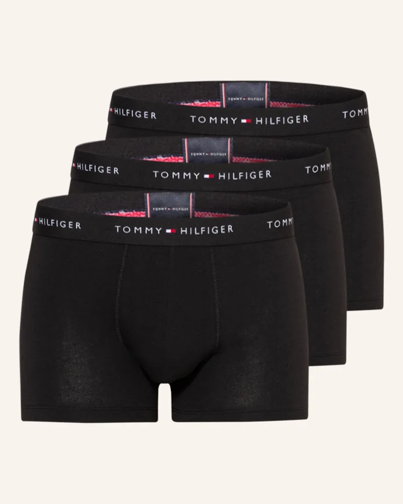 Tommy Hilfiger 3er-Pack Boxershorts Schwarz