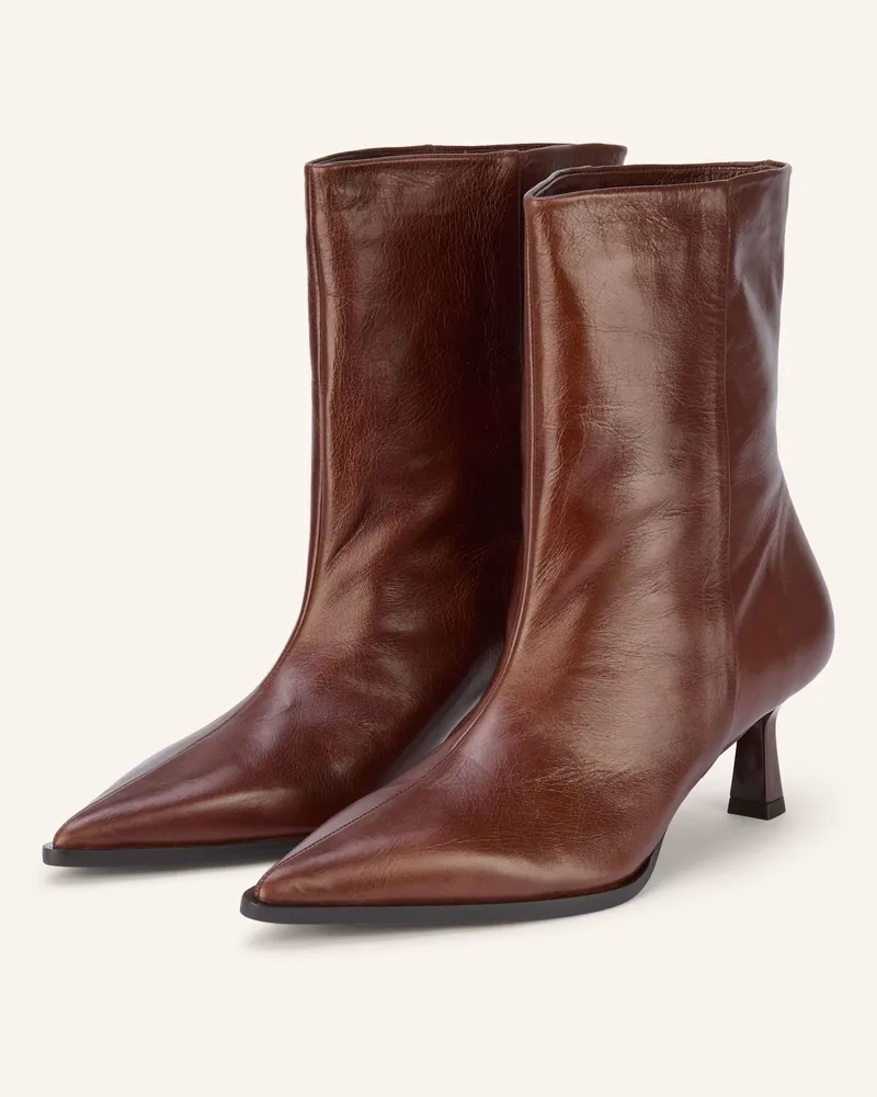 Billi Bi Stiefeletten braun Dunkelrot