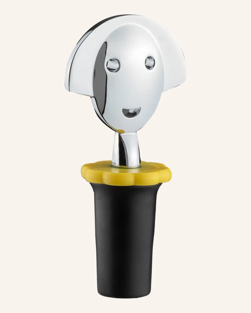 Alessi Flaschenverschluss ANNA STOP 2 Schwarz