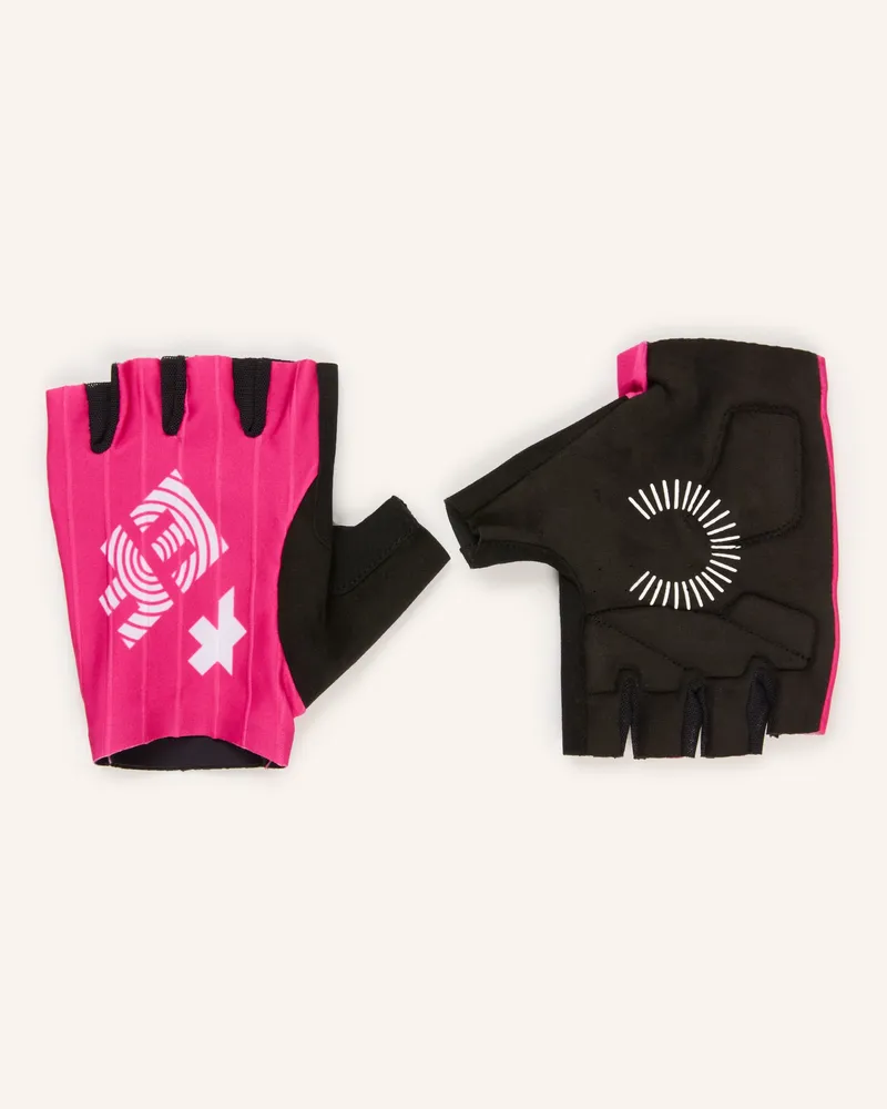 ASSOS Fahrradhandschuhe Equipe ef2026 pink Neonrosa