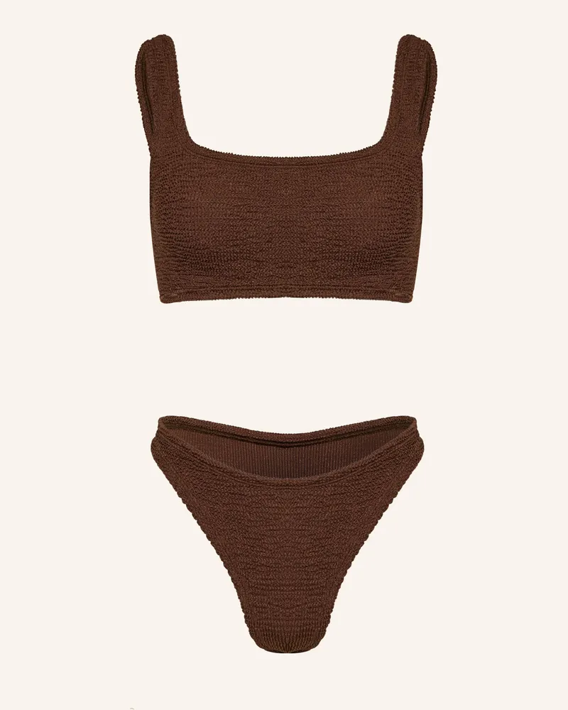 Hunza G Bustier-Bikini Xandra braun Braun