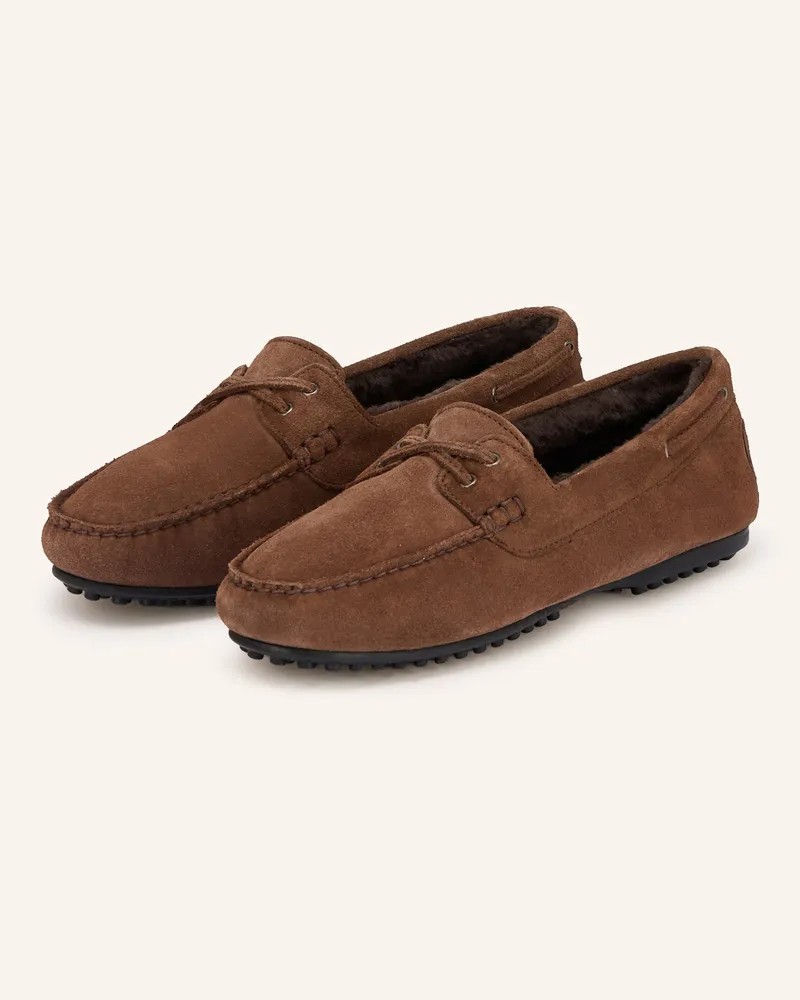 lilienfels Bootsschuhe Dunkelbraun