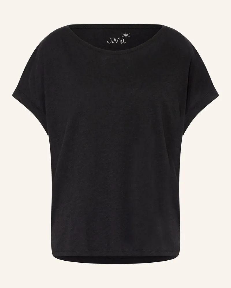 Juvia T-Shirt Luca schwarz Schwarz