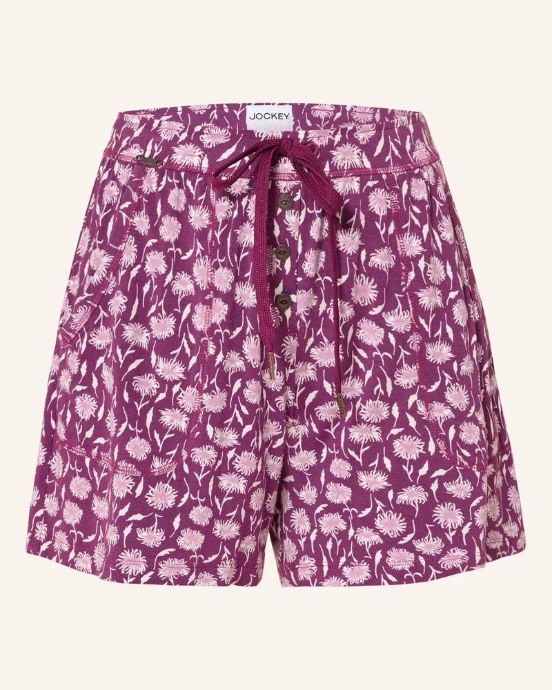 Jockey Schlafshorts SUPERSOFT LOUNGE Fuchsia