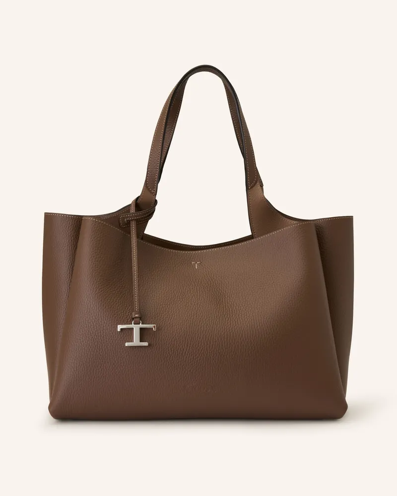 TOD'S Shopper braun Braun
