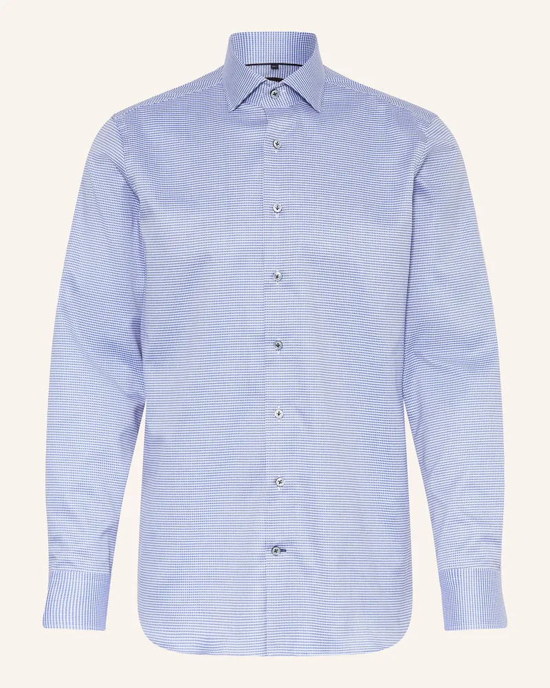 Olymp Hemd Signature tailored fit Blau