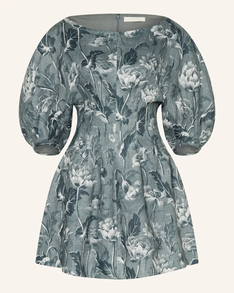 Faithfull The Brand Leinenkleid Lowen grau Mdf