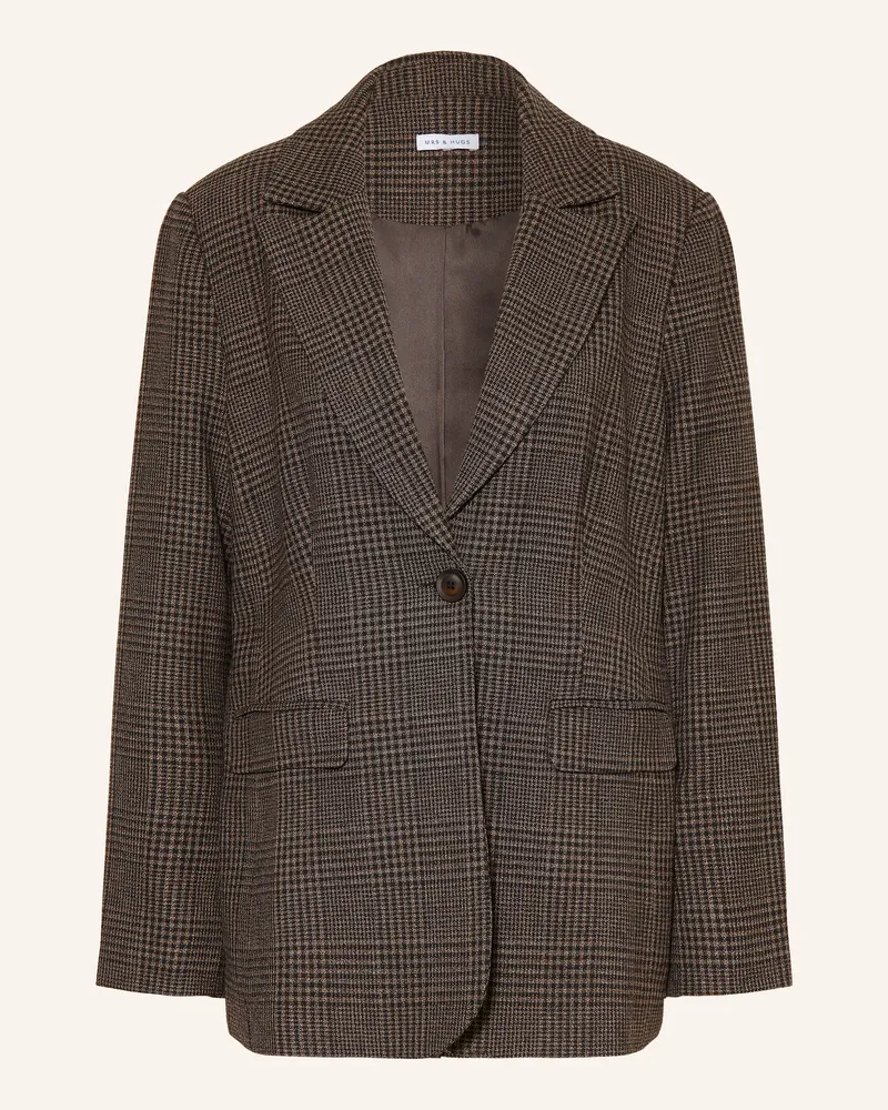 Mrs & HUGS Blazer braun Braun