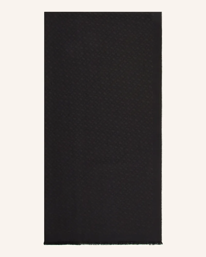 HUGO BOSS Schal Ledonio schwarz Schwarz