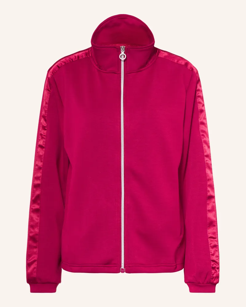 Joy Sportswear Sweatjacke Lizzy Mit Galonstreifen rot Fuchsia