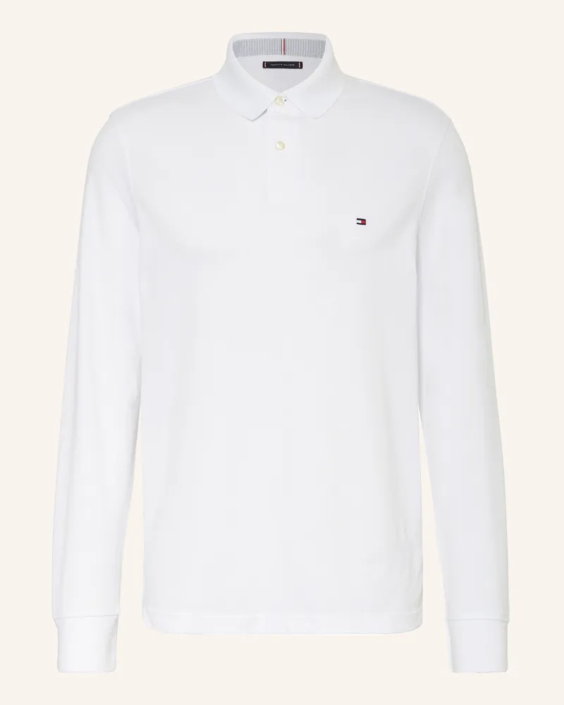 Tommy Hilfiger Piqué-Poloshirt Regular Fit Weiss