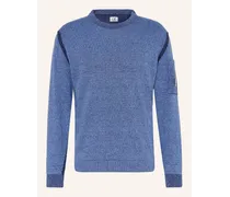 C.P. Company Pullover mit Leinen Blau