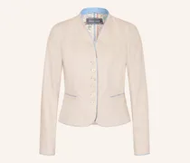 Janker Mit Leinen beige