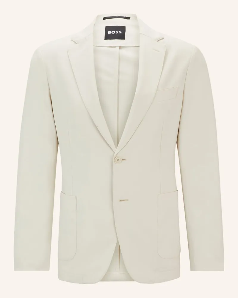 HUGO BOSS Blazer P-HANRY-WG-PK-243F Slim Fit Weiss