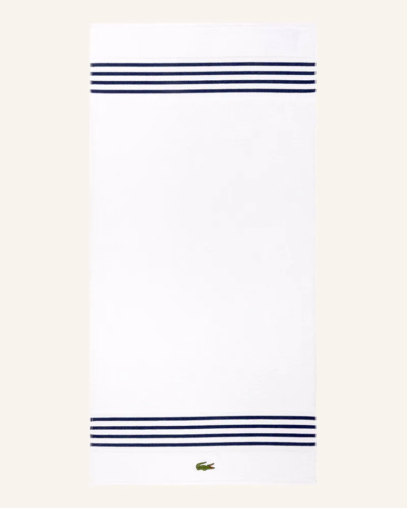 Lacoste Duschtuch LCOURTLI Dunkelblau