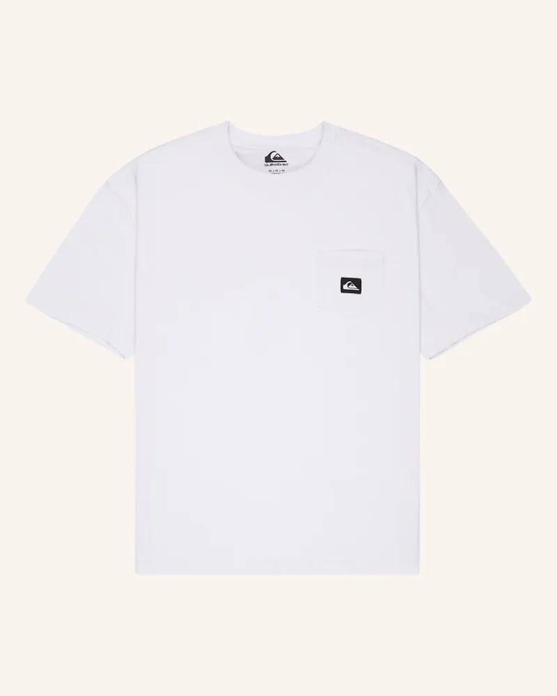Quiksilver T-Shirt Salt Water Pocket weiss Weiss