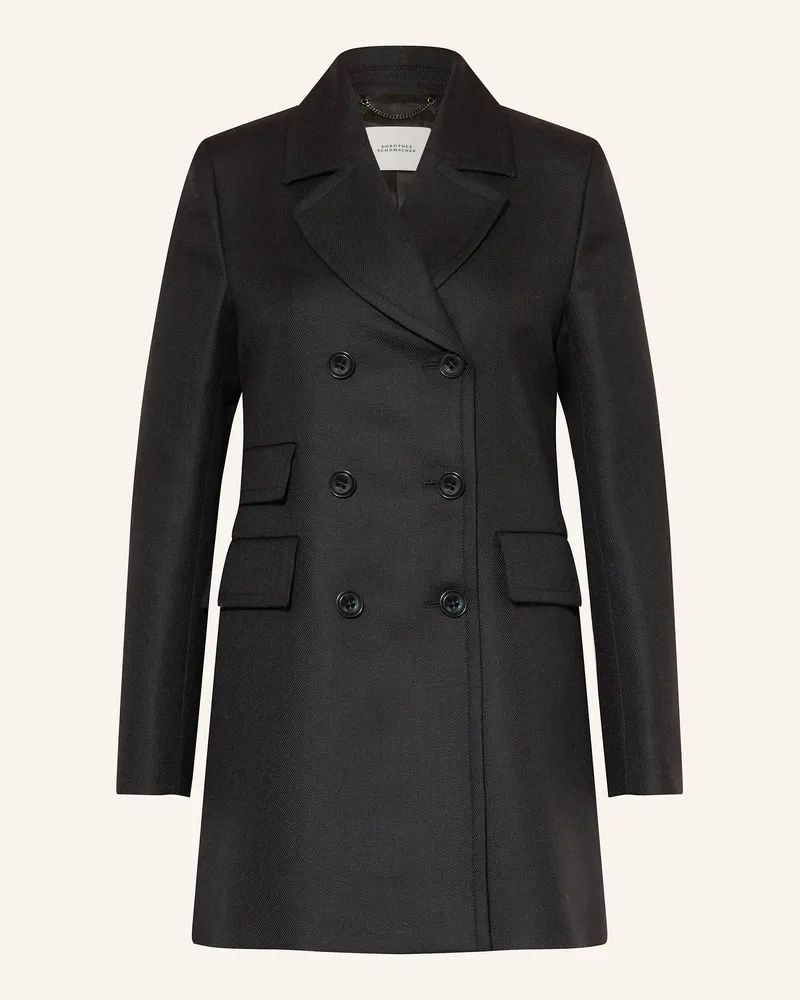 Dorothee Schumacher Mantel STRIKING COOLNESS Schwarz