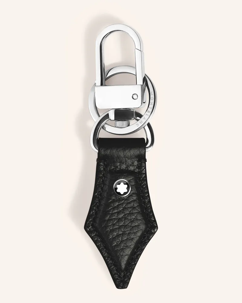 Montblanc Schlüsselanhänger schwarz Schwarz