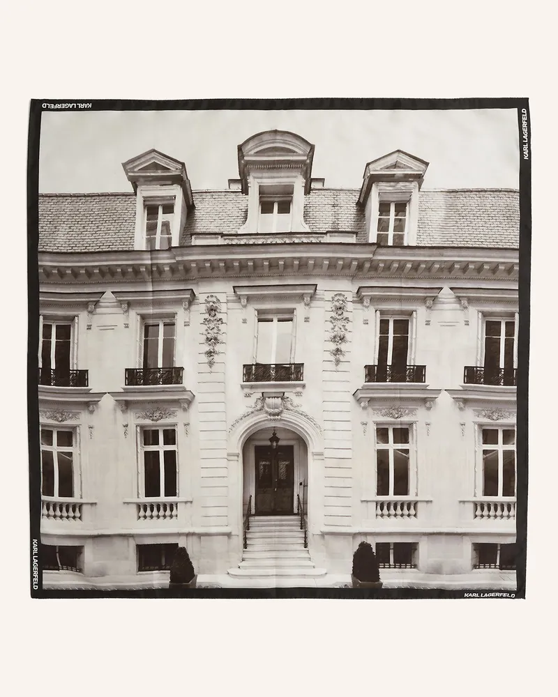 Karl Lagerfeld Schal Schwarz