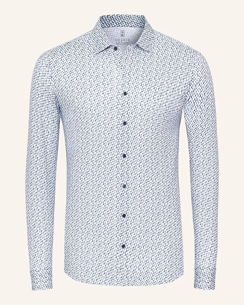 DESOTO Hemd Slim Fit Blau