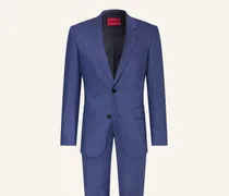 Anzug Henry-Getlin Extra Slim Fit blau