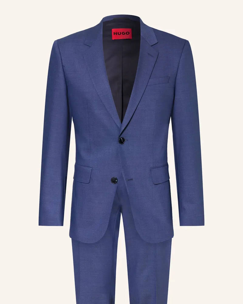 HUGO BOSS Anzug Henry-Getlin Extra Slim Fit blau Blau