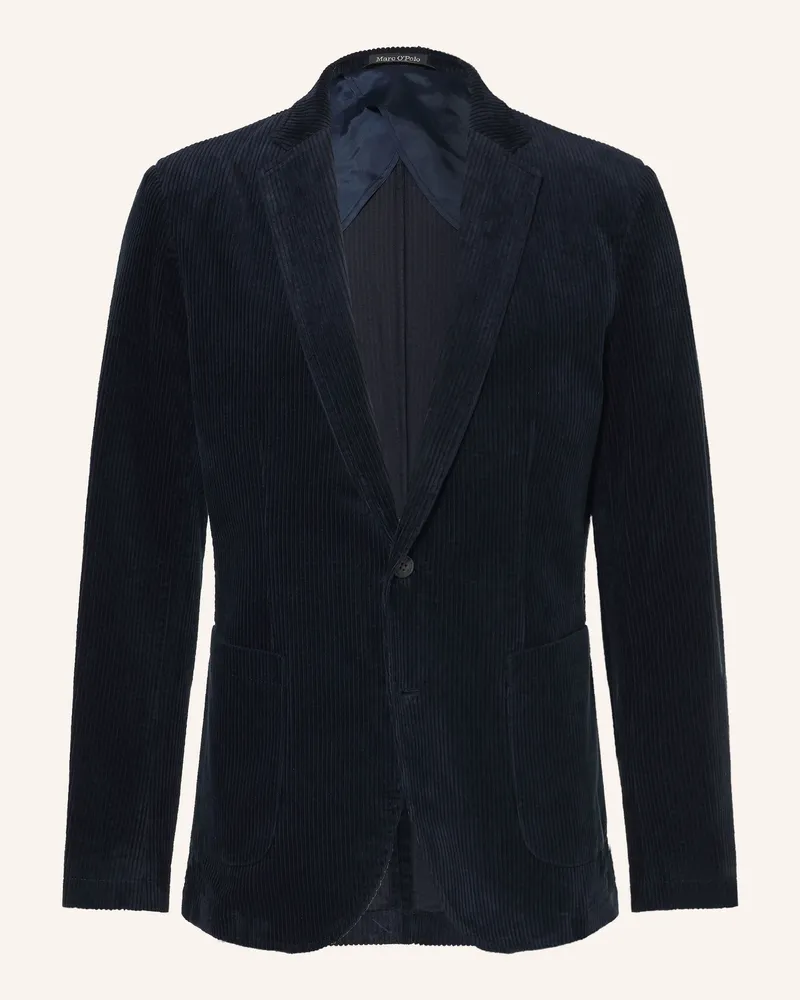 Marc O'Polo Cordsakko Shaped Fit blau Dunkelblau