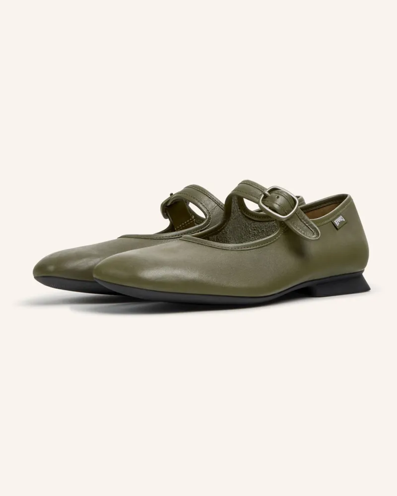 Camper Ballerinas Casi Myra gruen Oliv