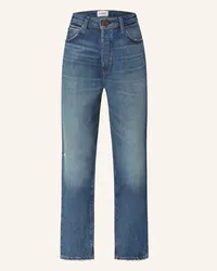 Frame Denim Straight Jeans LE MEC Blau