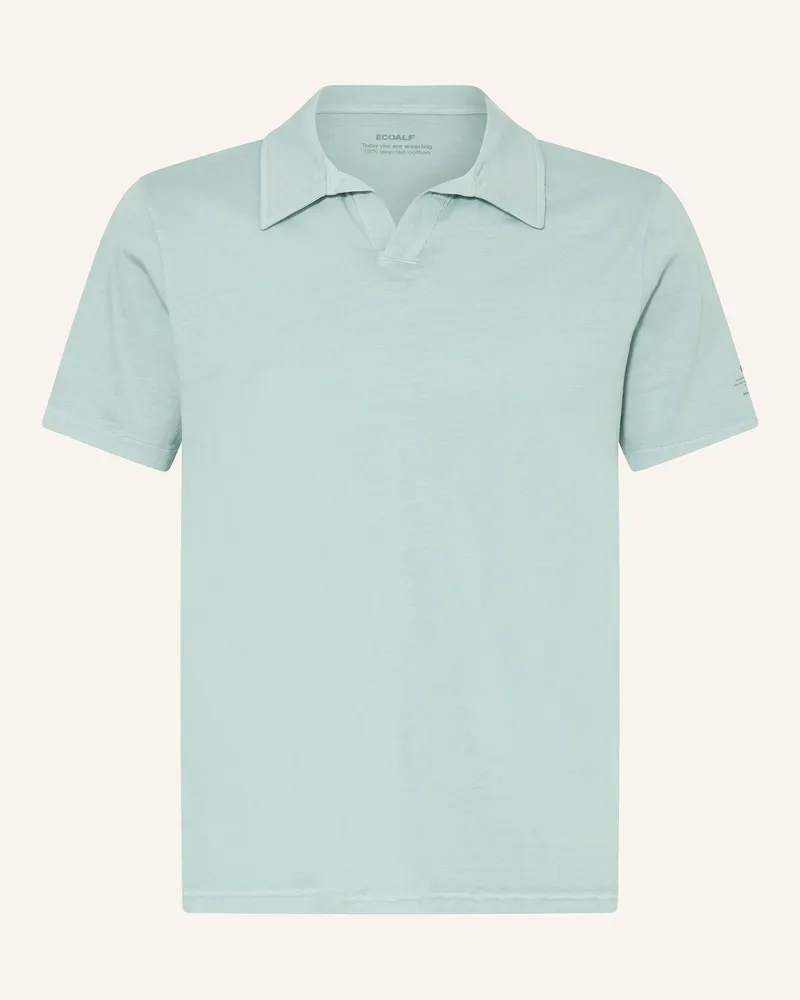 ECOALF Jersey-Poloshirt ENZO Regular Fit Hellgrün