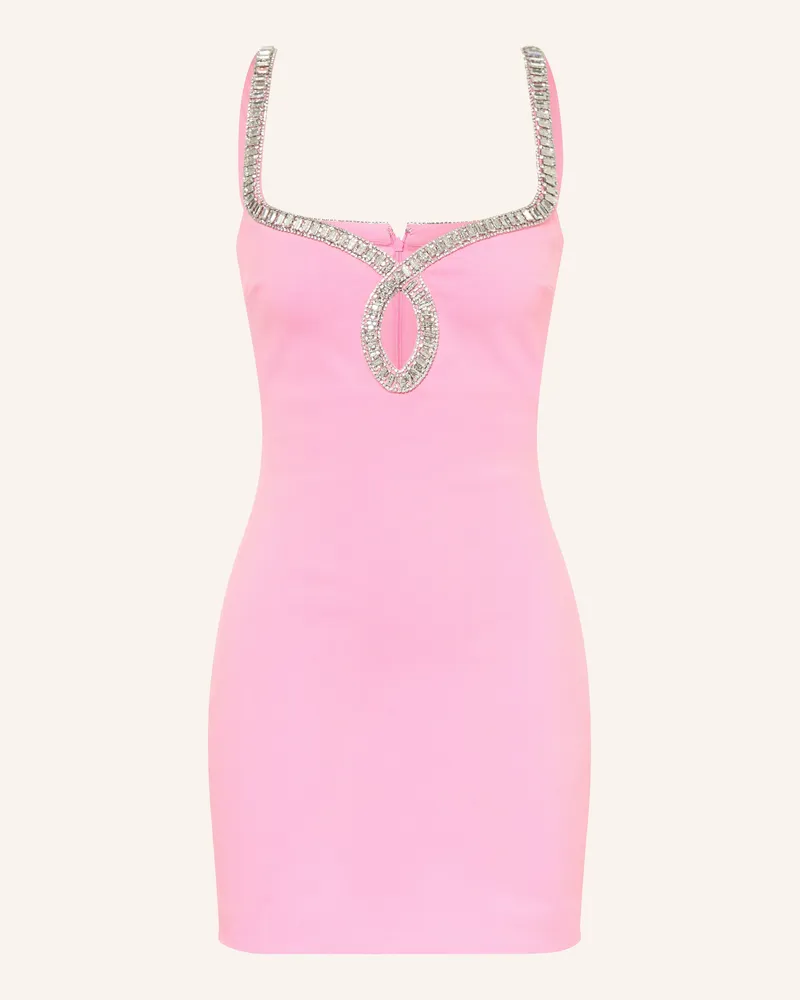 Retrofête Cocktailkleid TALITHA mit Schmucksteinen Pink