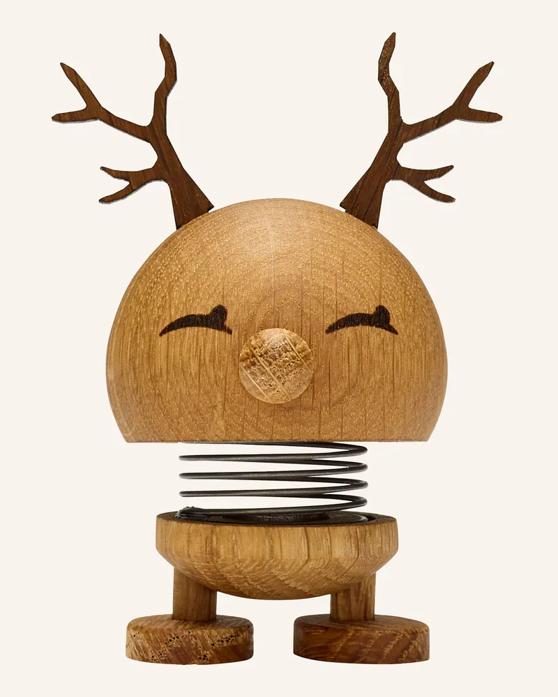 Hoptimist Dekofigur Reindeer Bimble beige Braun