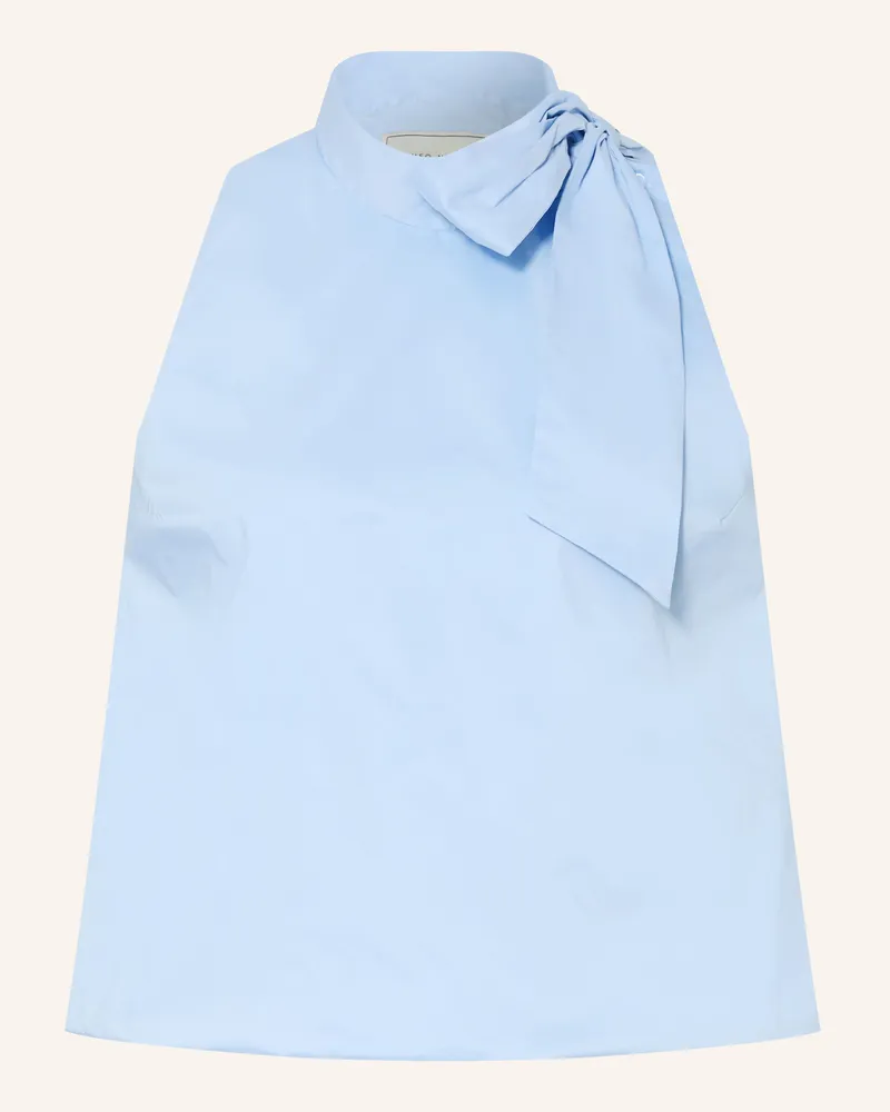 Neo Noir Blusentop Veda Mit Schluppe blau Hellblau