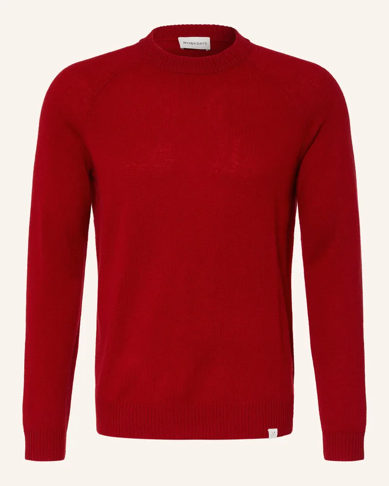 Nowadays Cashmere-Pullover rot Rot