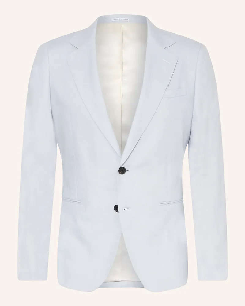 Reiss Anzugsakko Kin Slim Fit Aus Leinen blau 33
