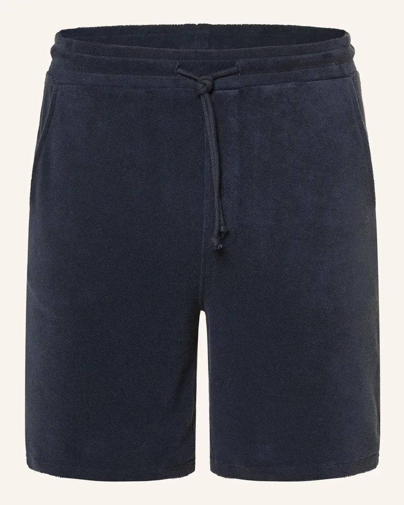 Juvia Frottee-Shorts Dameon blau Dunkelblau