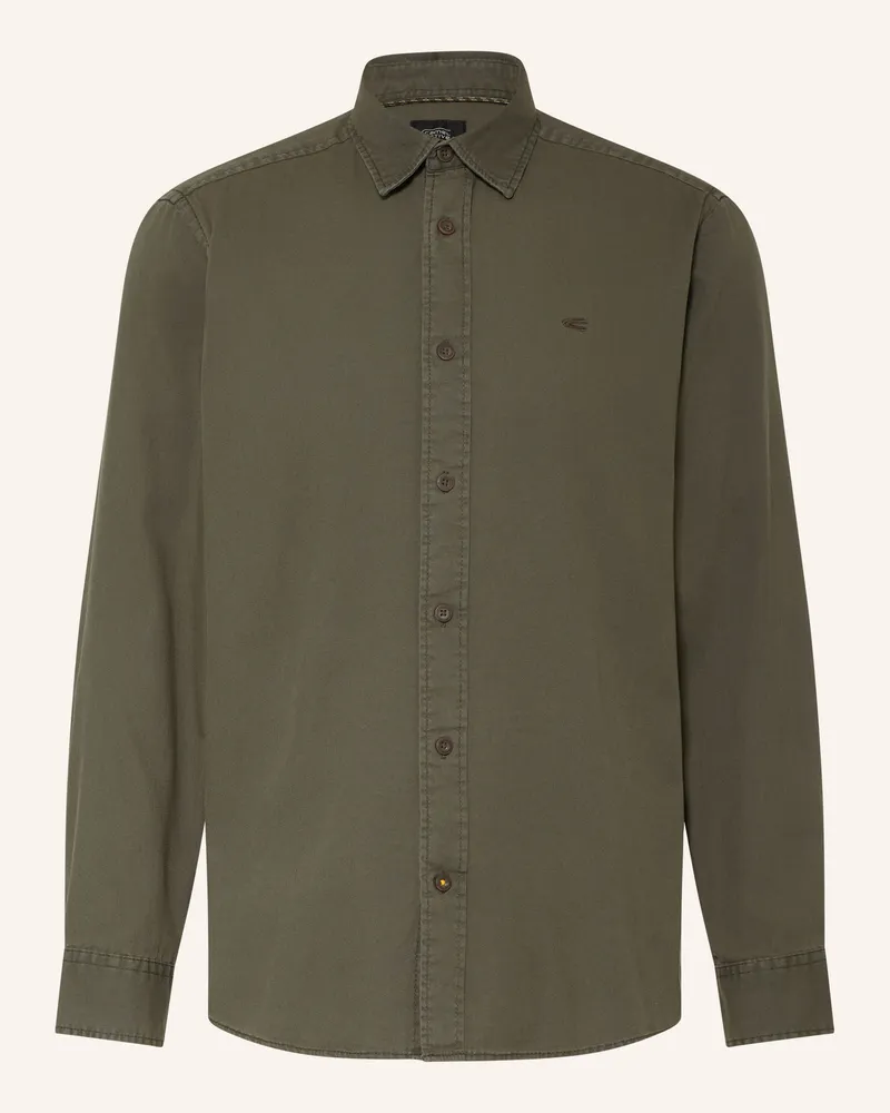 Camel Active Hemd Regular Fit gruen Khaki