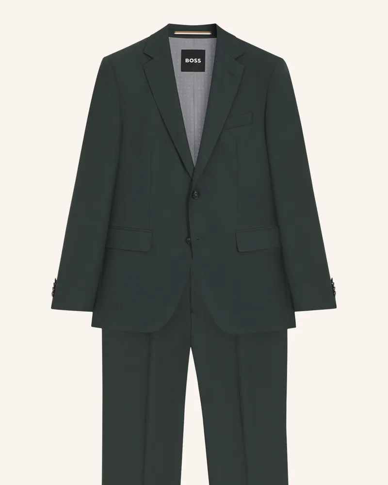 HUGO BOSS Business Anzug H-JECKSON-2PCS-253 Regular Fit Dunkelgrün