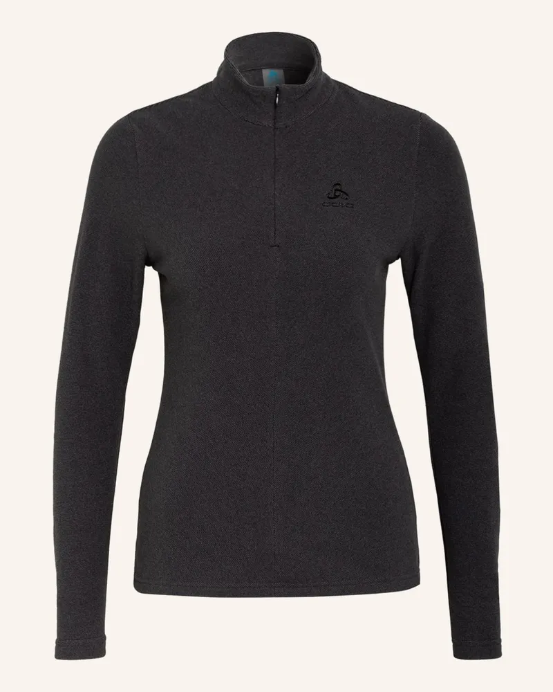 Odlo Fleecepullover Roy schwarz Dunkelgrau