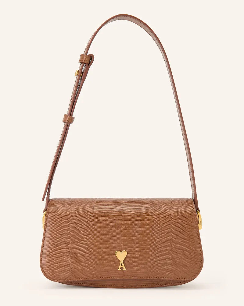 AMI Paris Schultertasche Paris Paris braun Cognac