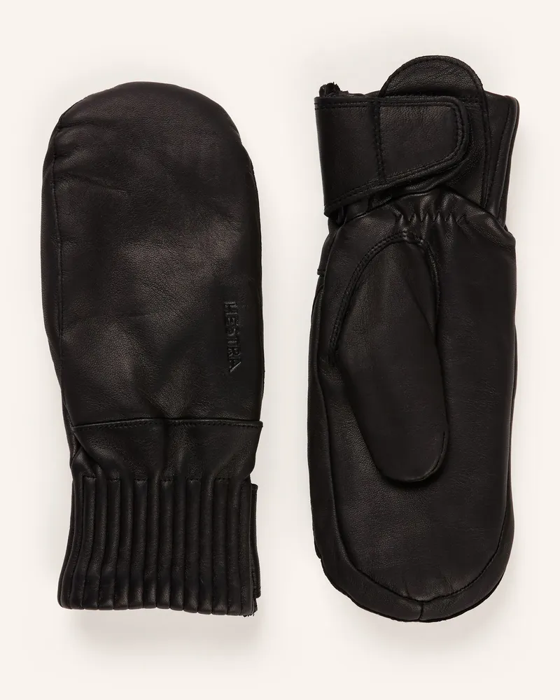 Hestra Skihandschuhe Idre Wool schwarz Schwarz