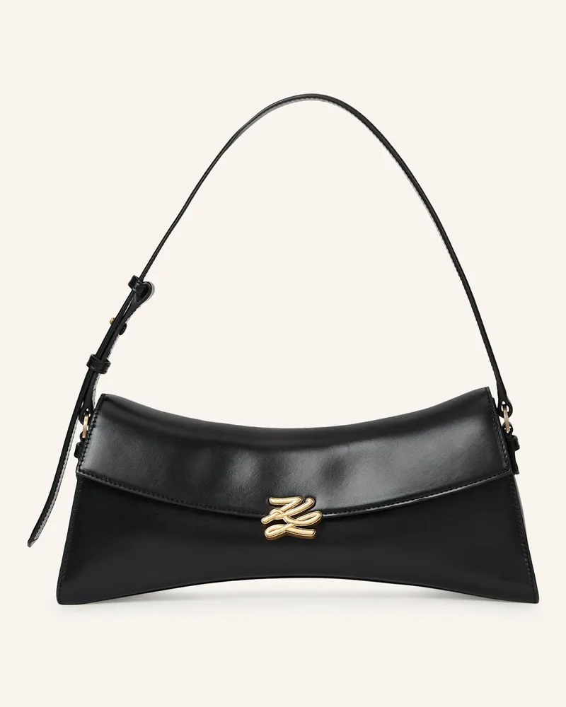 Karl Lagerfeld Schultertasche schwarz Schwarz