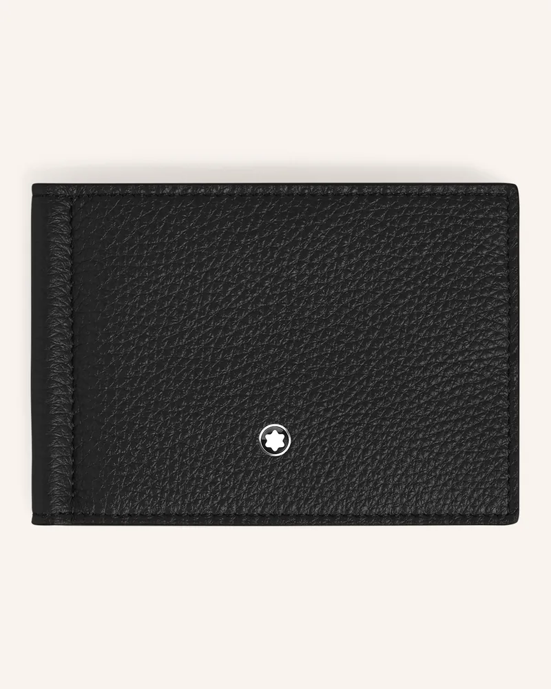 Montblanc Geldbörse schwarz Schwarz