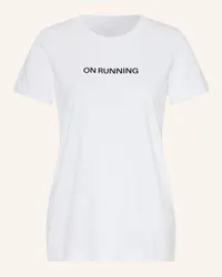 ON Running Laufshirt -RUN-T Weiss