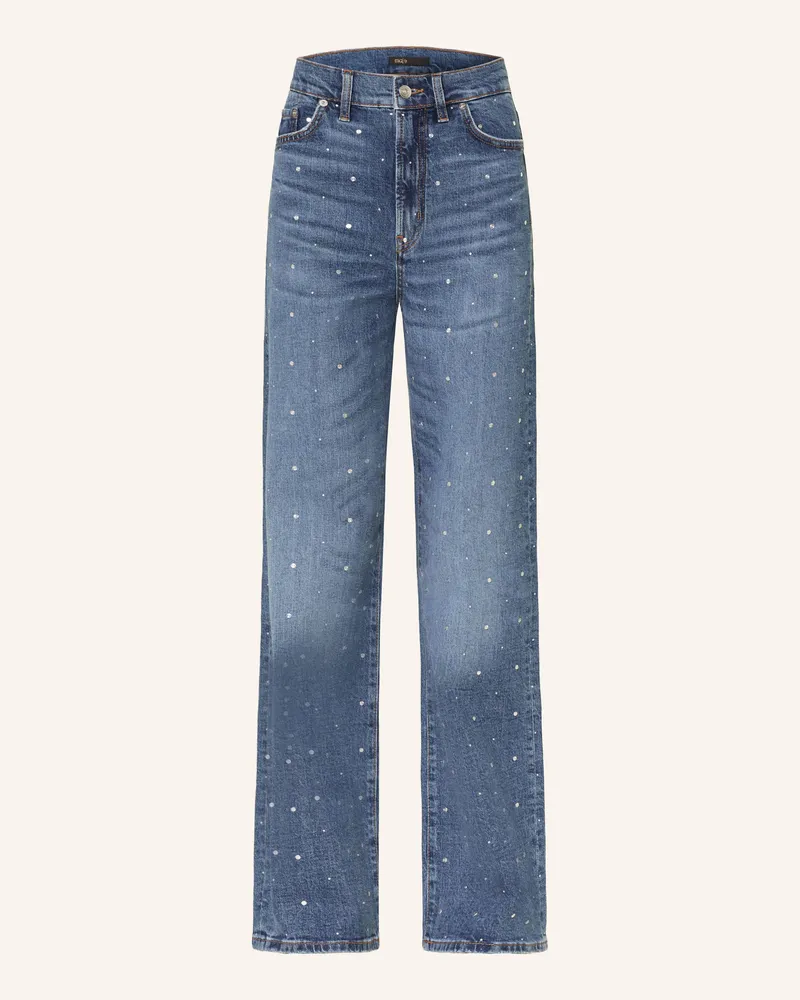 Maje Wide Leg Jeans mit Nieten 0201