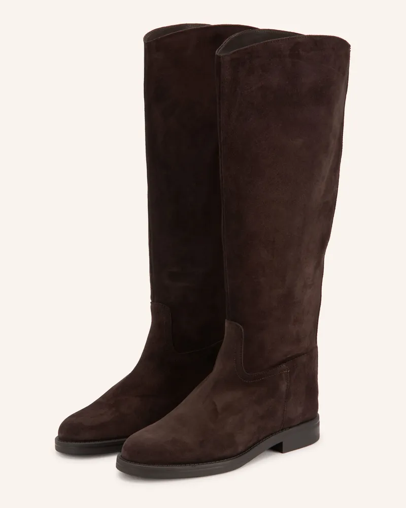 Mrs & HUGS Stiefel braun Dunkelbraun