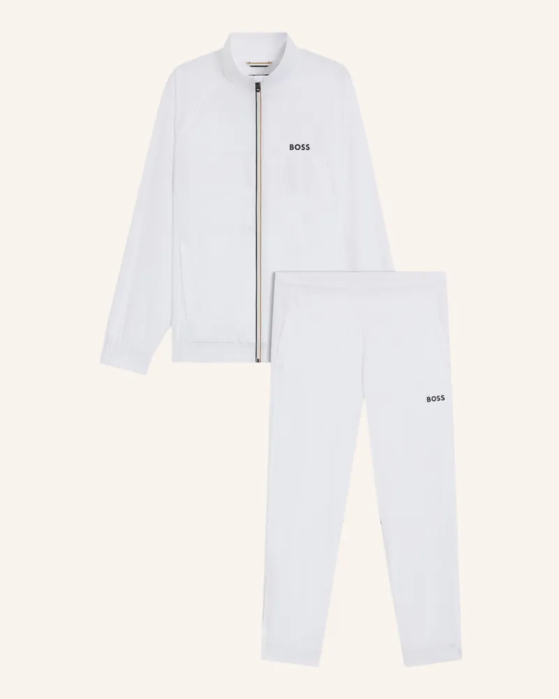 HUGO BOSS Casual Jacke TR_T-MATCH Weiss