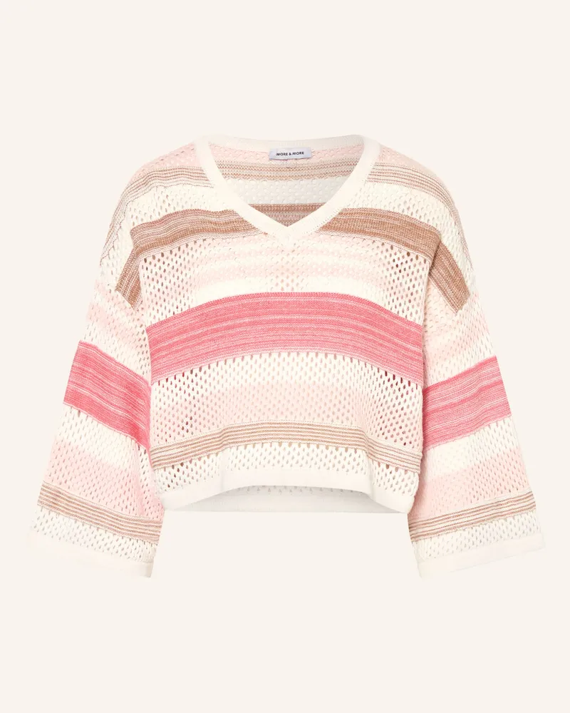 More & More Pullover Hellrot