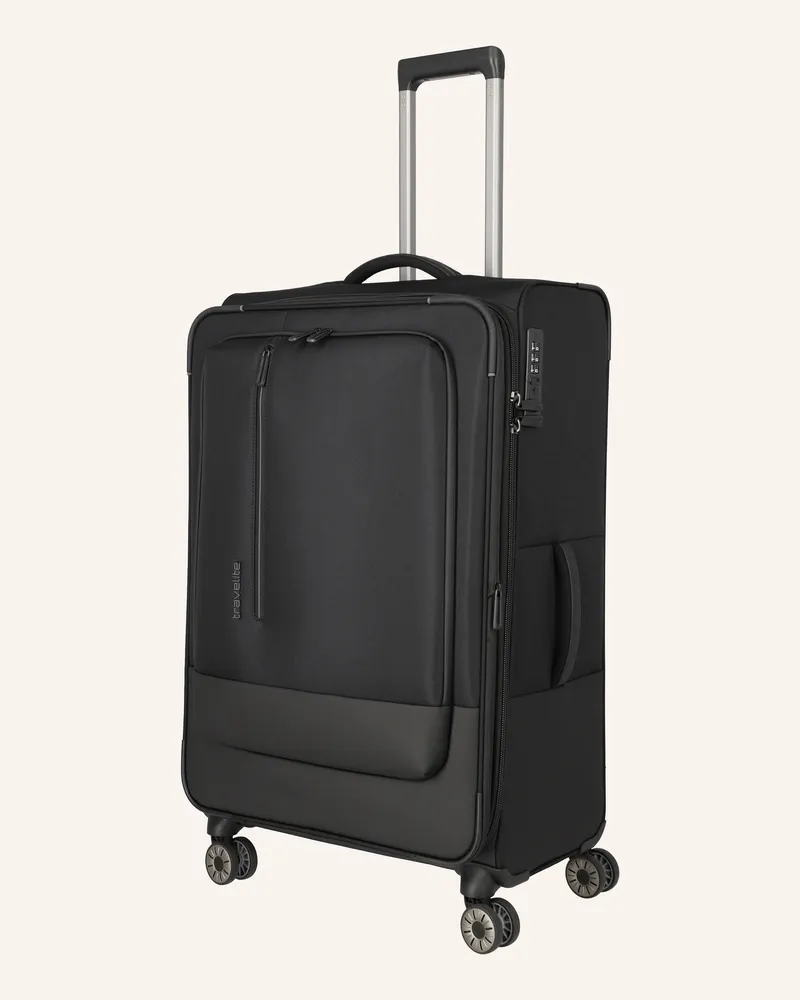 Travelite Trolley Crosslite L schwarz Schwarz