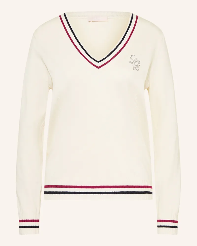 Liu Jo Pullover blau Creme
